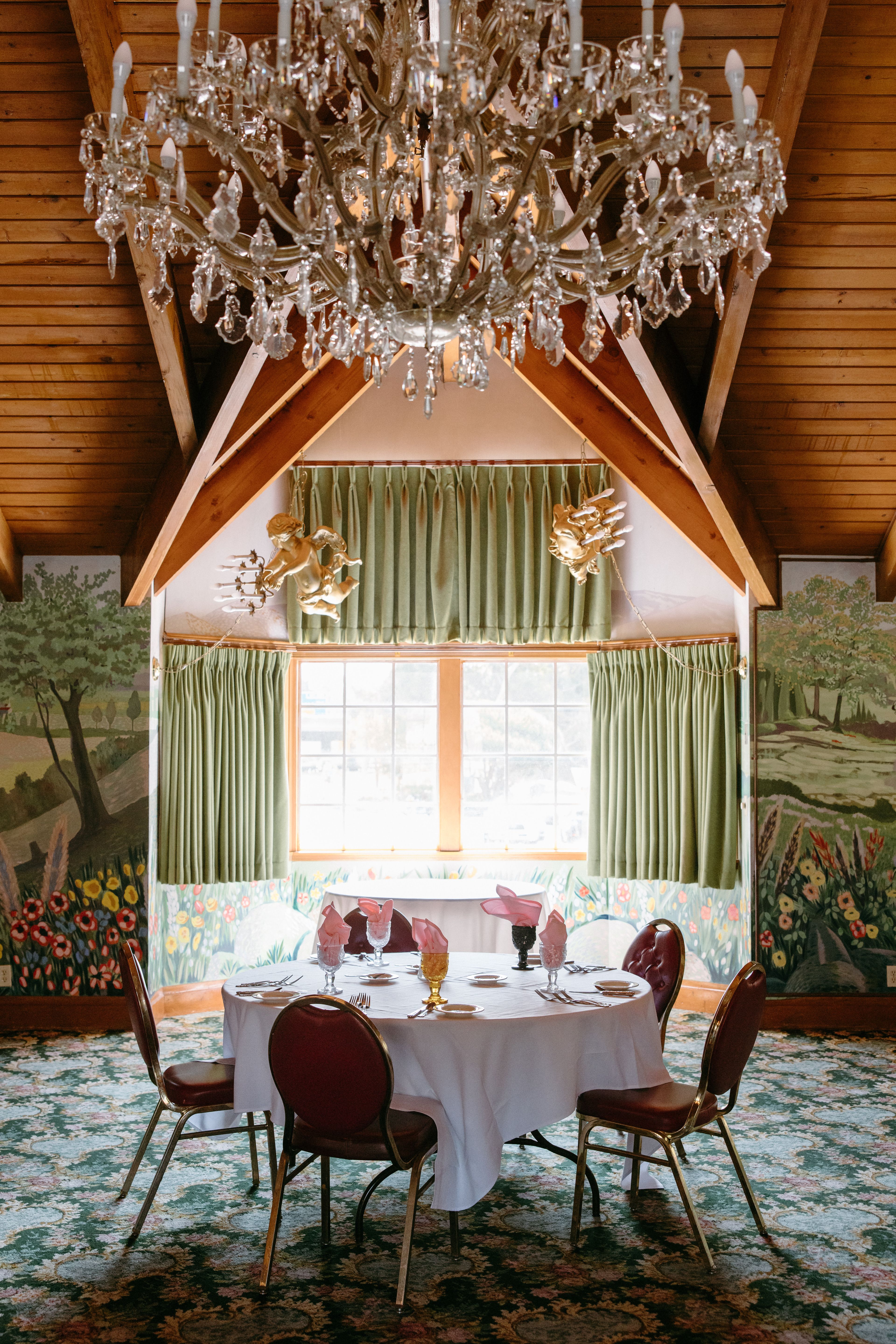 Garden Room, an event space at Madonna Inn