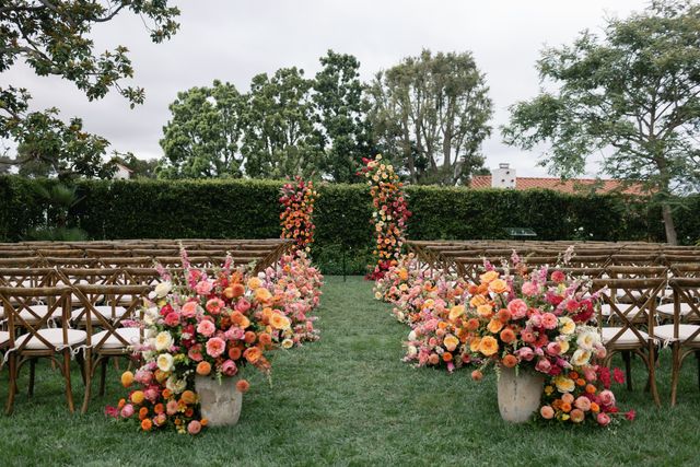Featured photo from Vibrant Colorful Garden Wedding Featuring Spanish Revival Facades and Lantern-Lit Outdoor Dining in Rancho Santa Fe