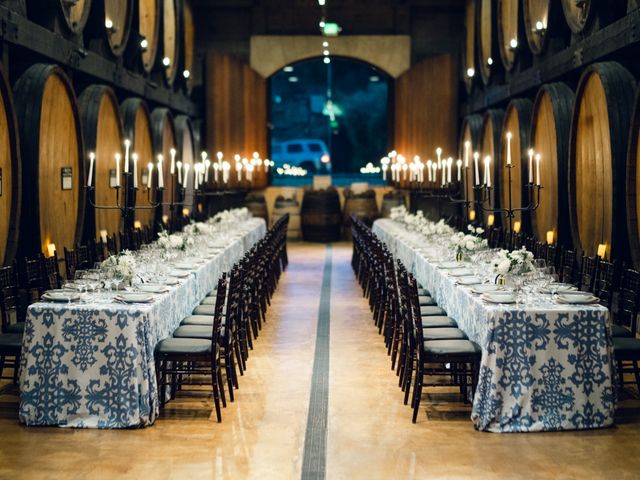 Featured photo from Post Wedding Dinner with Bold Print Linens