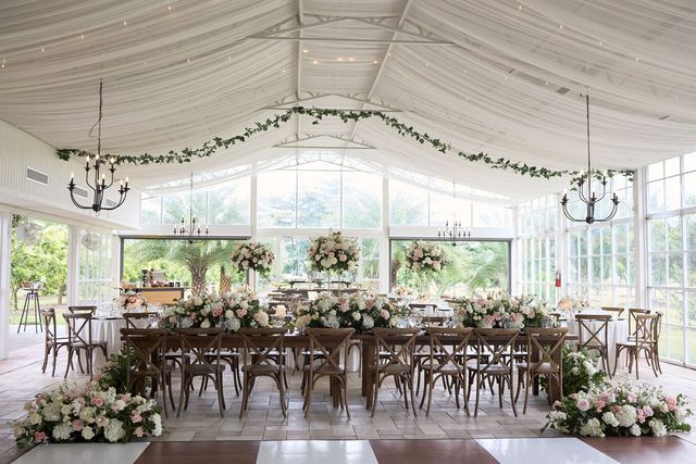 Featured photo from Discover This Timeless Wedding in Miami with Draped Tent Reception Style and Blush Florals