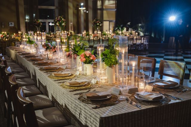 Featured photo from Flourishing French Flair Wedding at Temple Beth Am