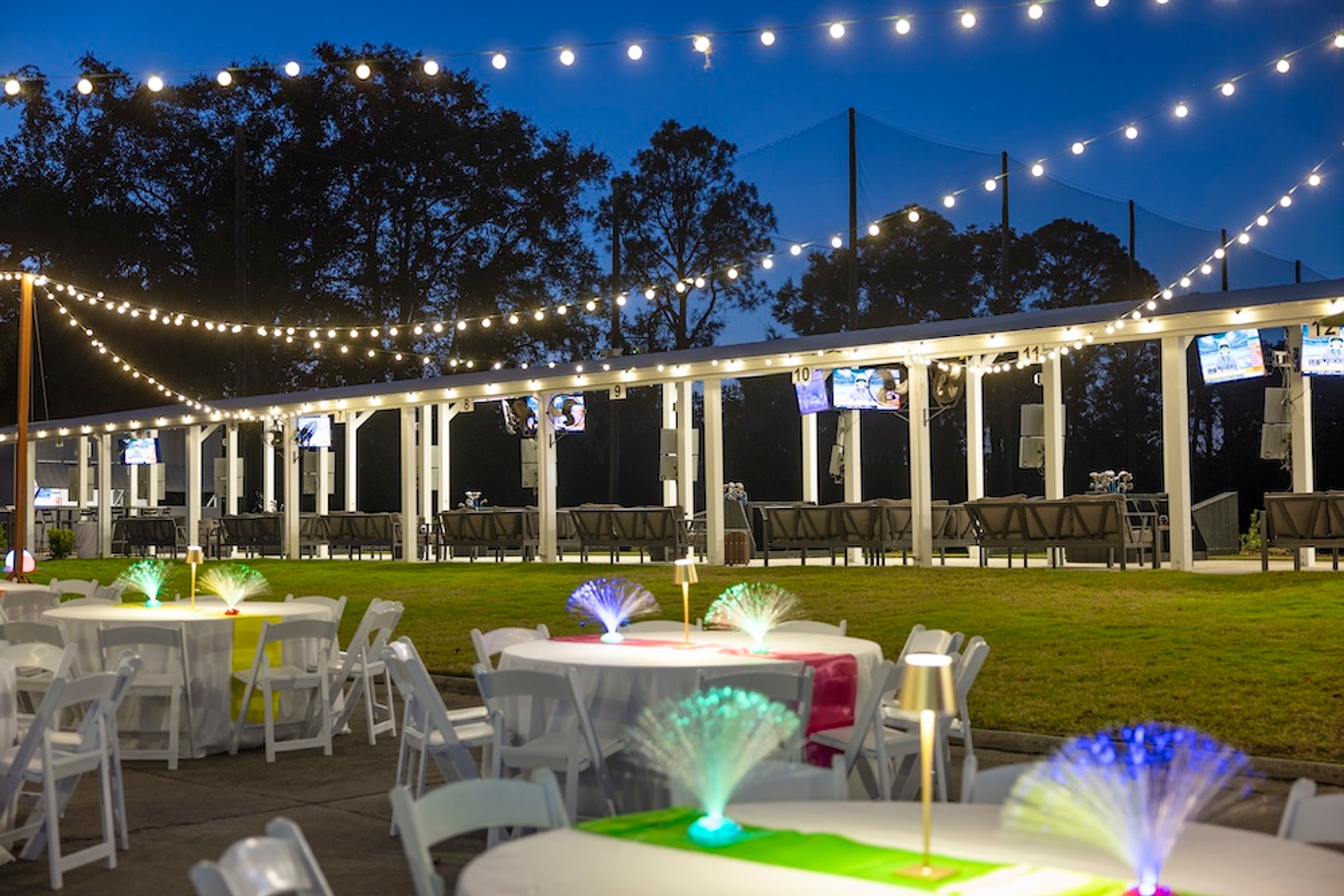 Toptracer Range, an event space at Palmetto Dunes Oceanfront Resort