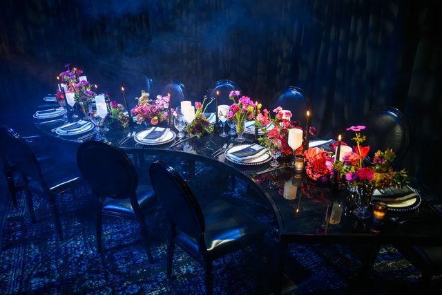 Featured photo from Inside This Dramatic Styled Shoot in Boston with Candlelit Tablescapes and Jewel-Toned Floral Design