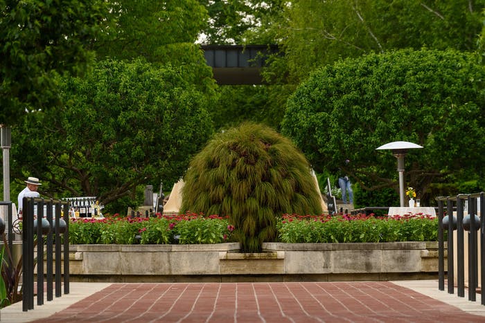Open gates at entrance of Chicago Botanic Garden | PartySlate