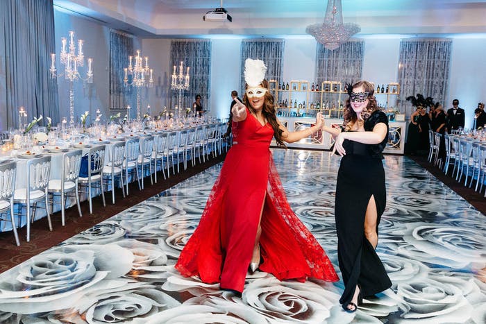 Surprise Masquerade Themed 50th Birthday Party | PartySlate