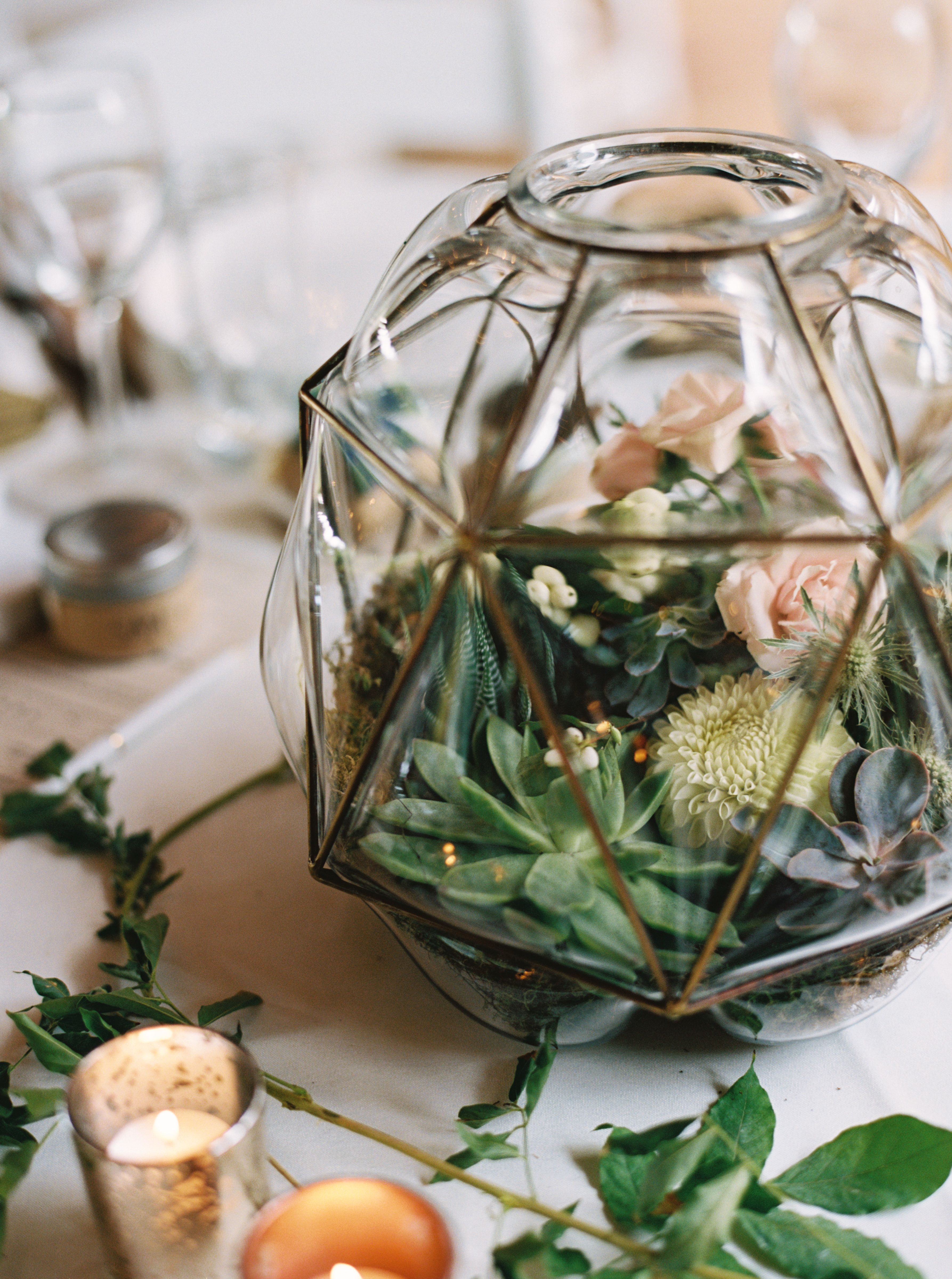 21 Succulent Wedding Centerpieces That Wow [Photos] - PartySlate