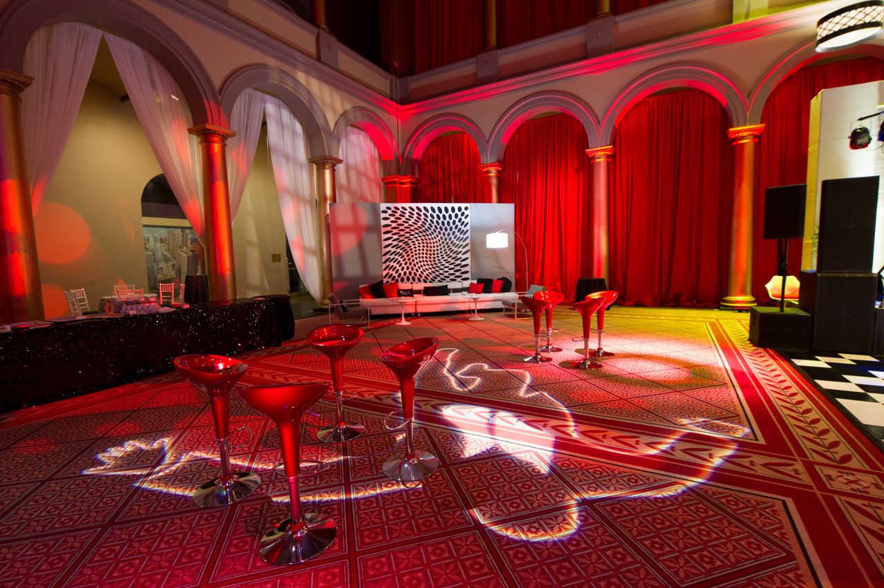 Grand Red Corporate Holiday Party at National Union Building in Washington D.C. | PartySlate
