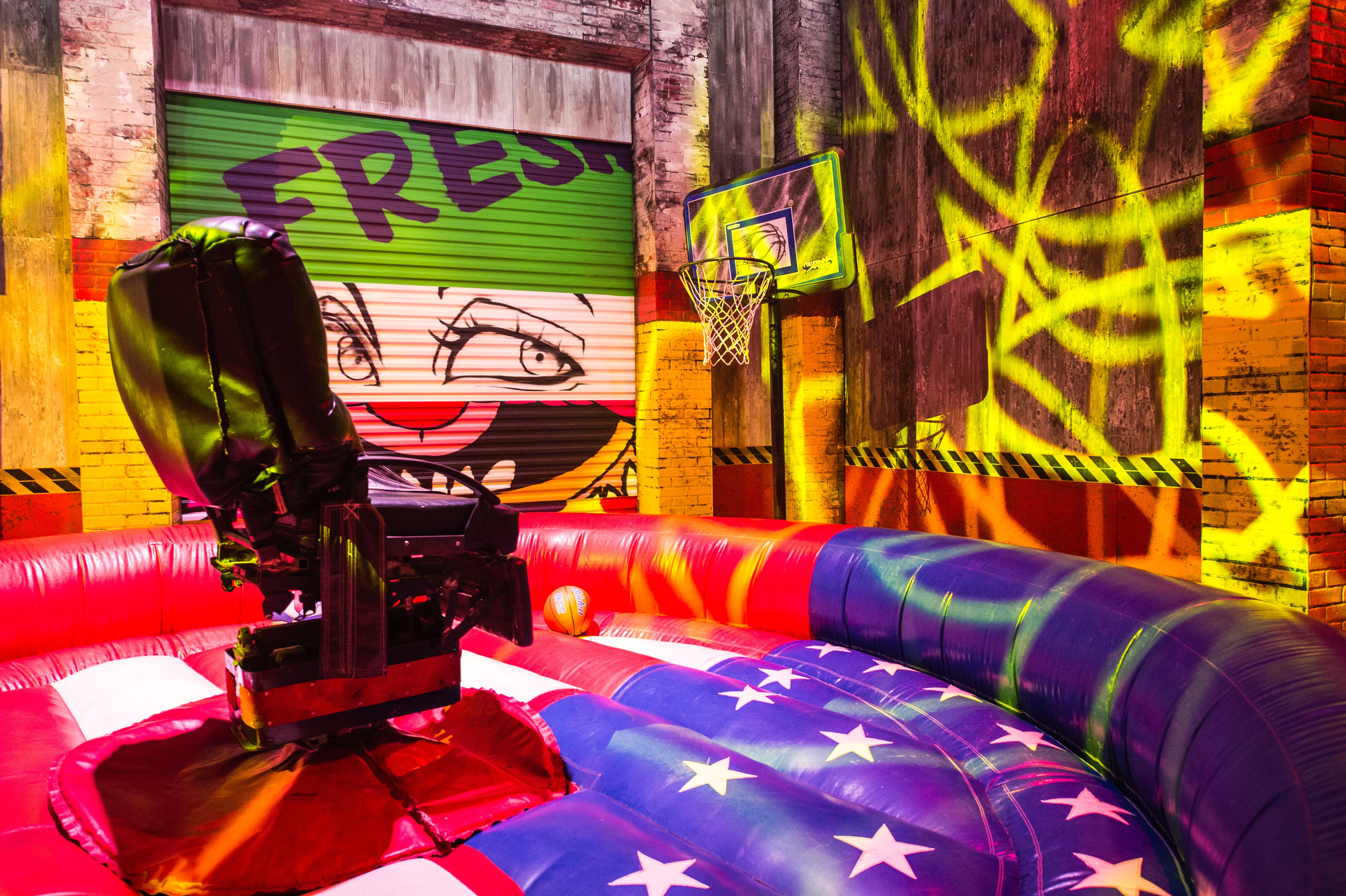 Neon Urban Art Bar Mitzvah