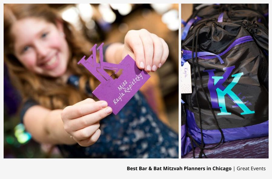 Purple Bat Mitzvah Party Planned by Great Events | PartySlate