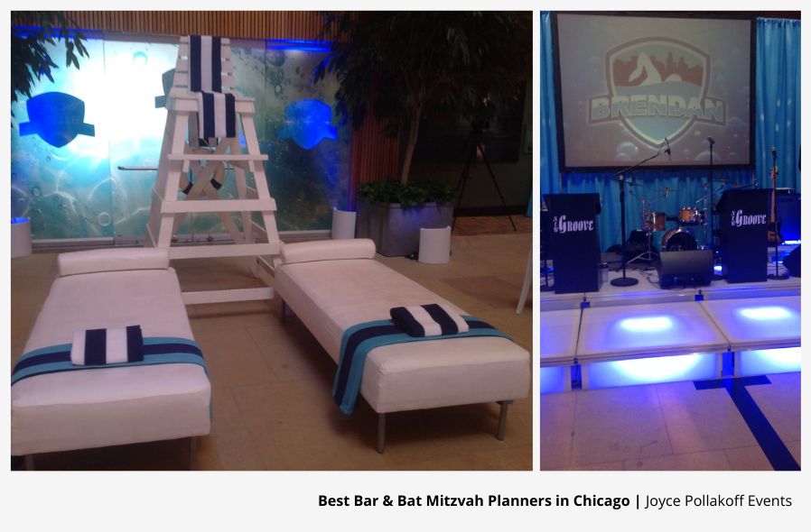 Swim-Themed Bar Mitzvah Party Planned by Joyce Pollakoff | PartySlate