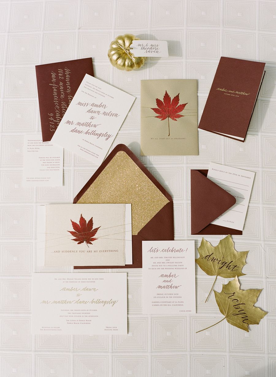 Amber & Matt's Fall Wedding