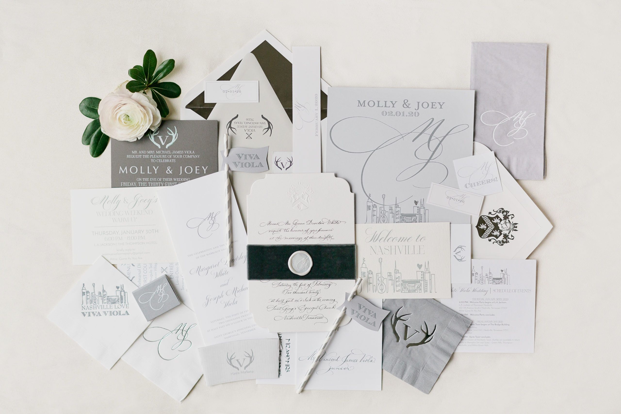 Belle Meade Country Club Winter Wedding