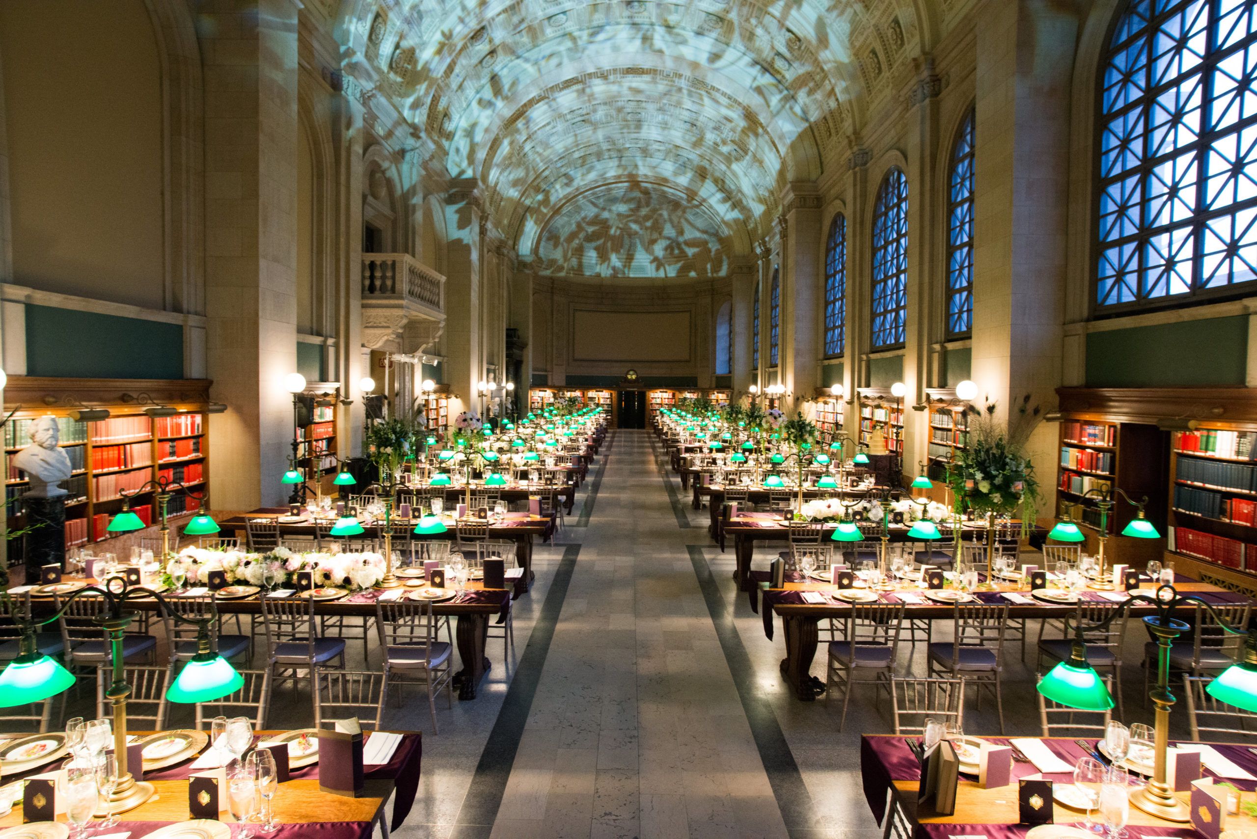 Boston Wedding Venue at Public Library Study Room | PartySlate