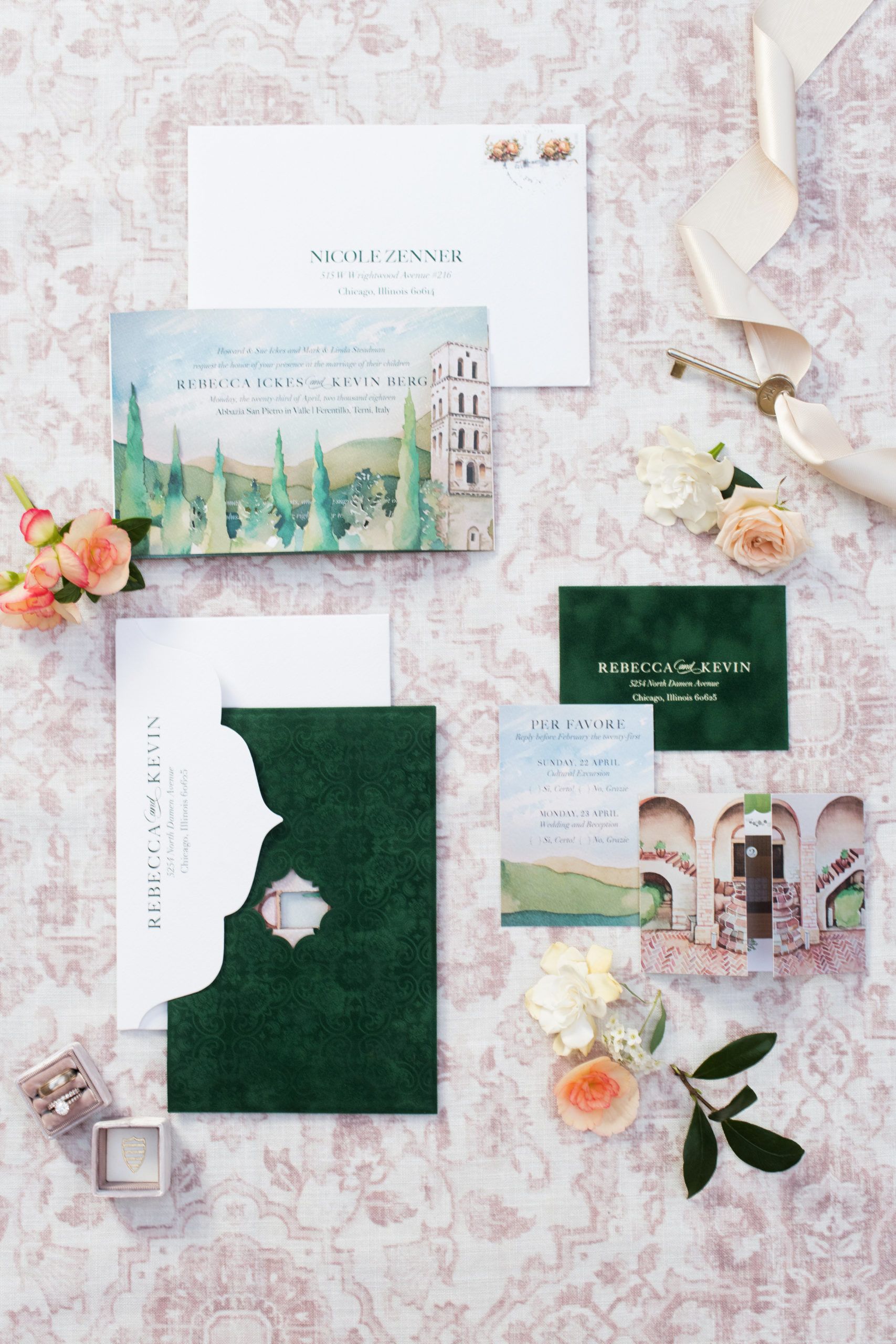 Intimate Italian Destination Wedding