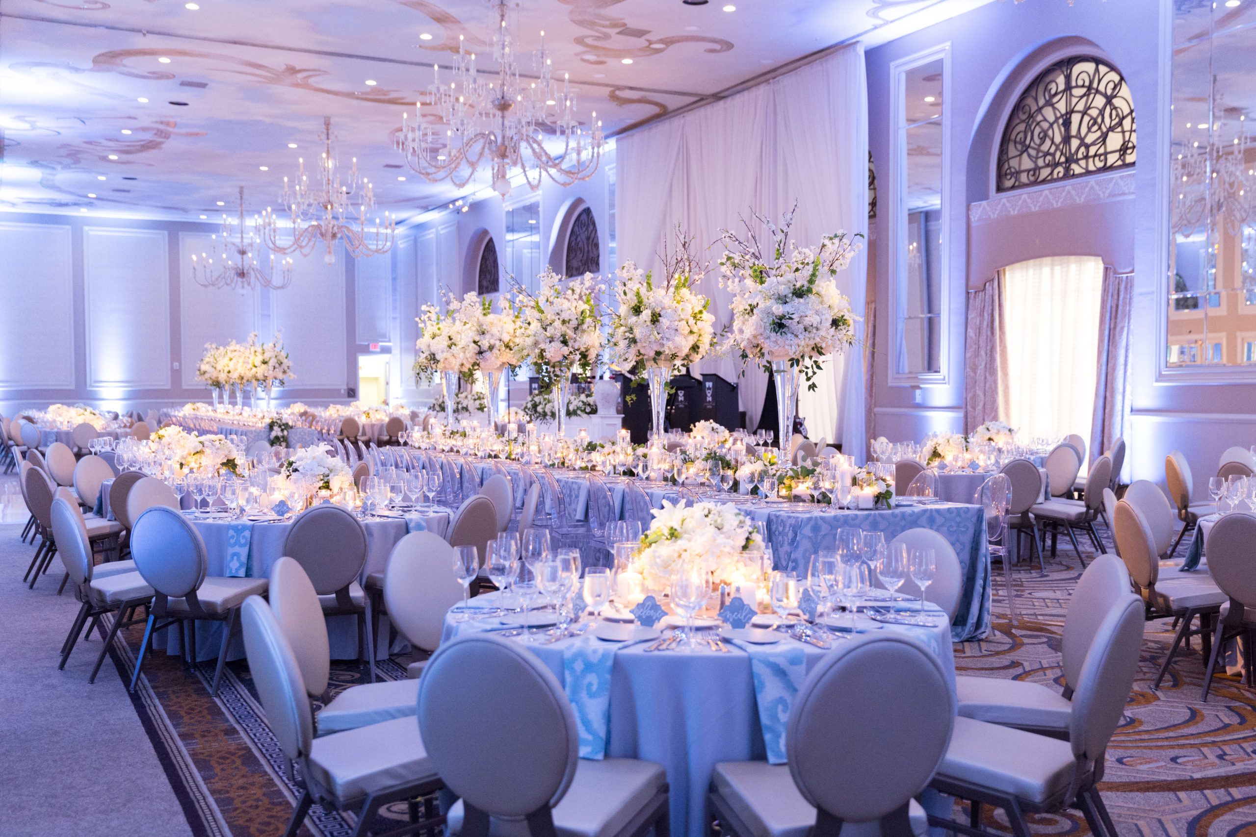 White & Blue Wedding at The Adolphus, Autograph Collection in Dallas, TX | PartySlate