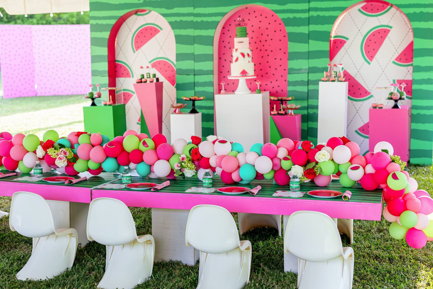 Watermelon-Themed Kids Birthday Party | PartySlate