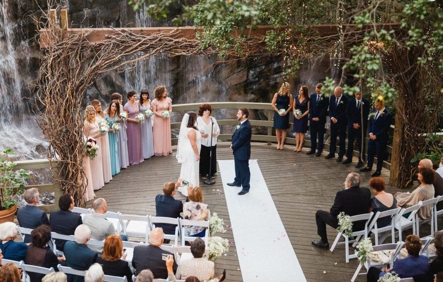 Outdoor Rustic Style Wedding at Calamigos Ranch in Malibu, CA | PartySlate