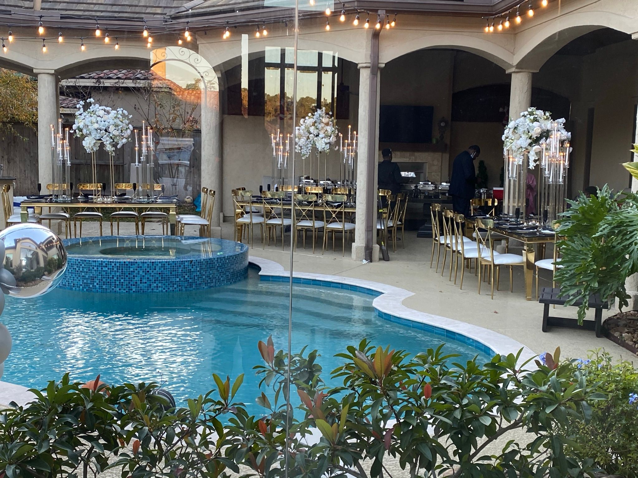 Stunning pool party rentals by LFB Couture of Houston, TX | Partyslate
