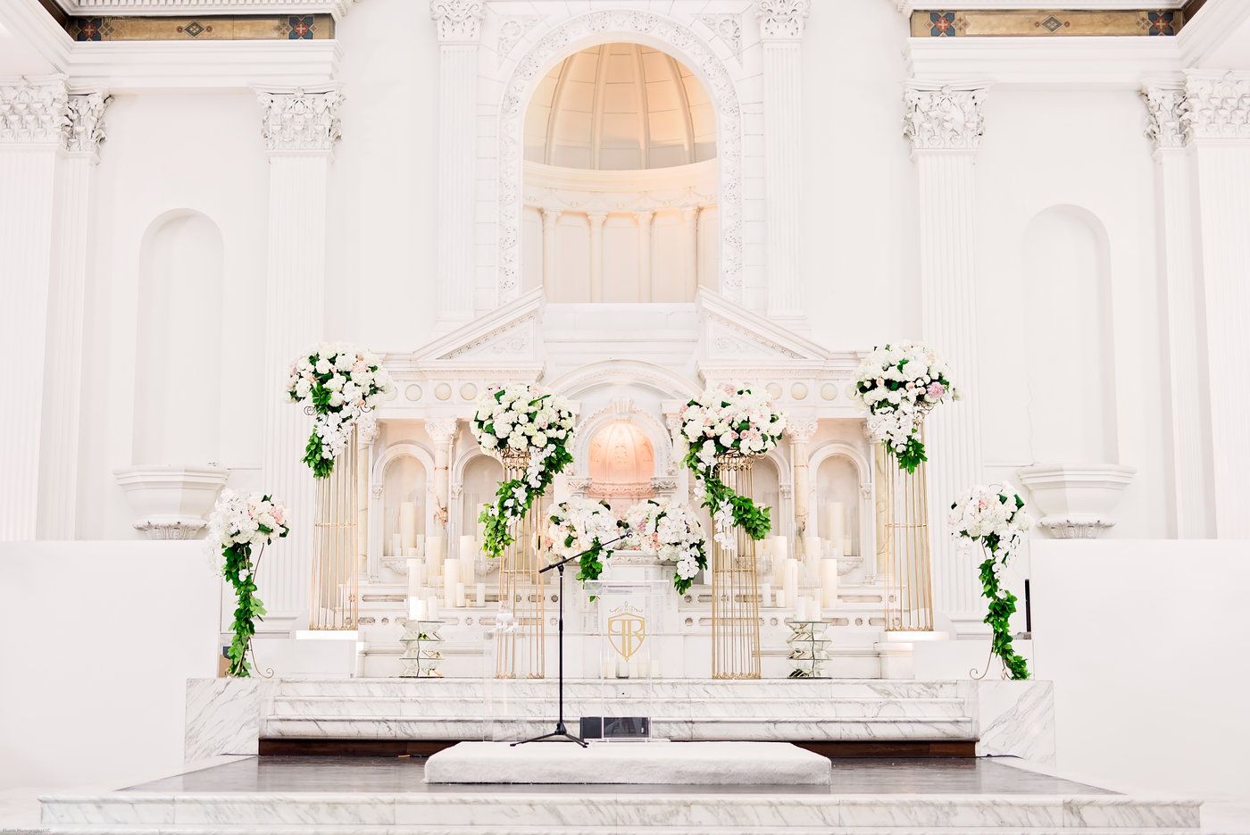 Romantic Blush-Toned Wedding with Greenery Planned by D'Concierge of Houston, TX | PartySlate