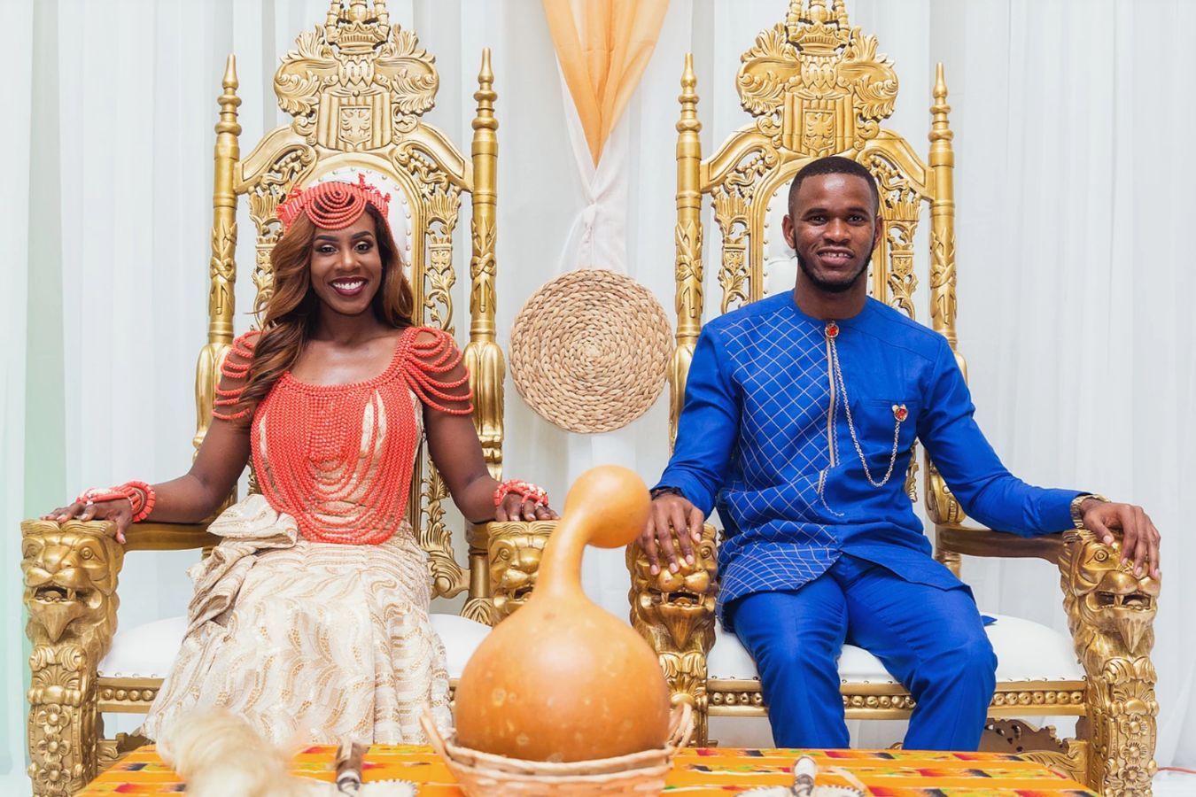 Wedding with Gold Details Planned by DEServing Events of Houston, TX | PartySlate