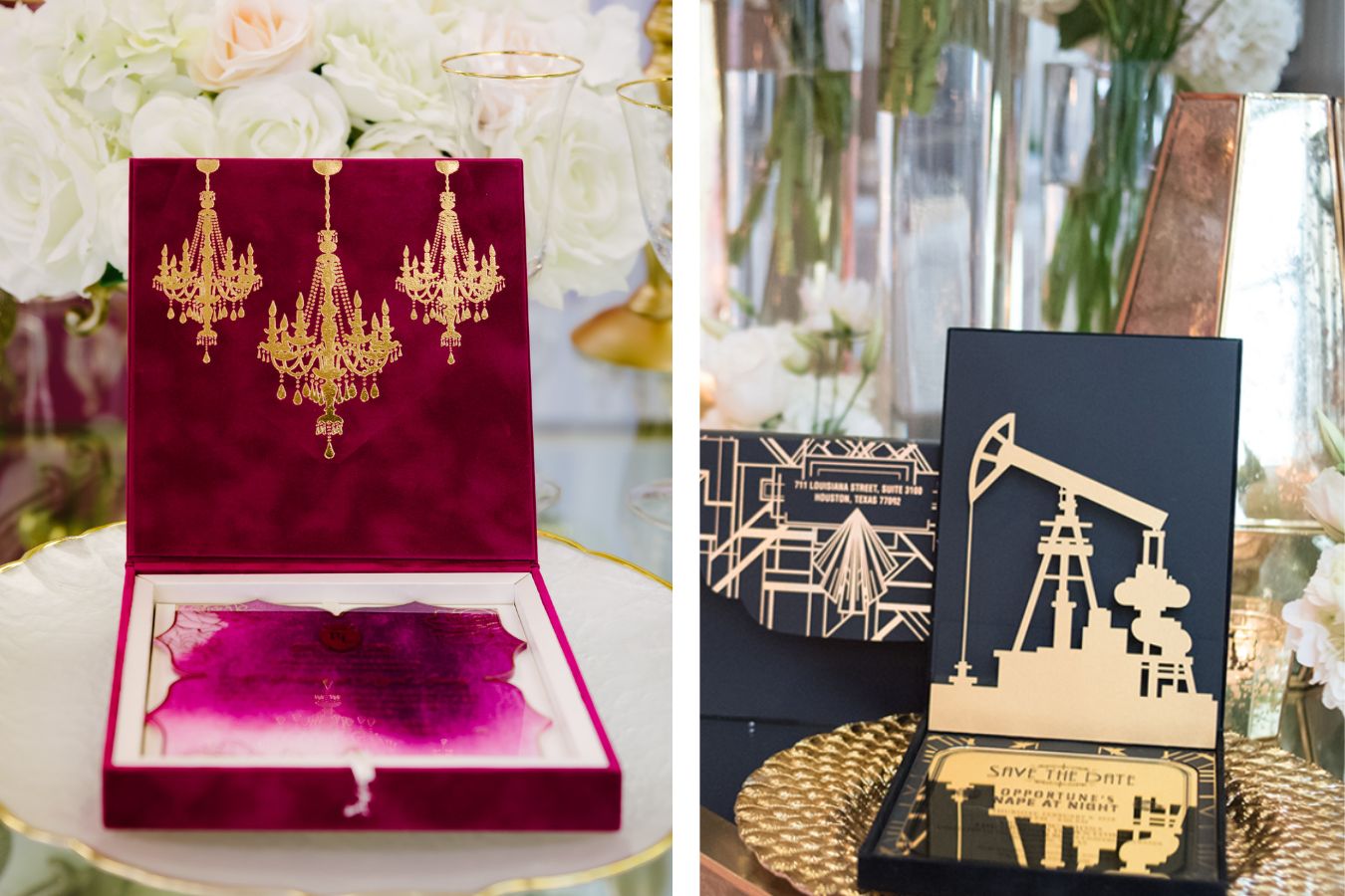 Couture Wedding Invitations by Isabella Invitations of Houston, TX | PartySlate