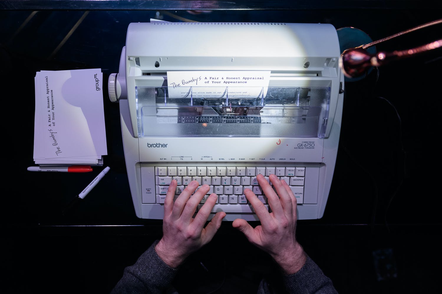 Typewriter for Hire at Corporate Holiday Party | PartySlate