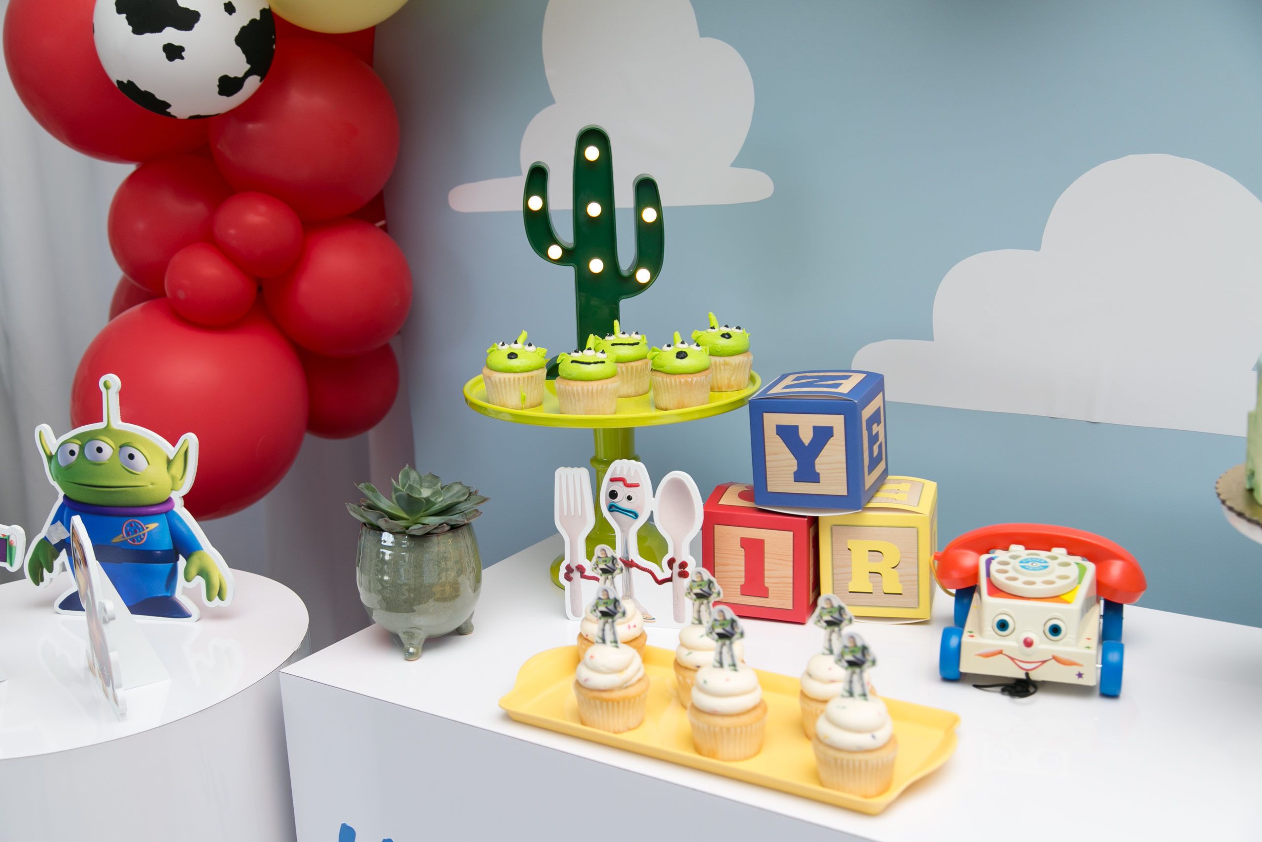 Playful Toy Story Themed 5th Birthday Celebration