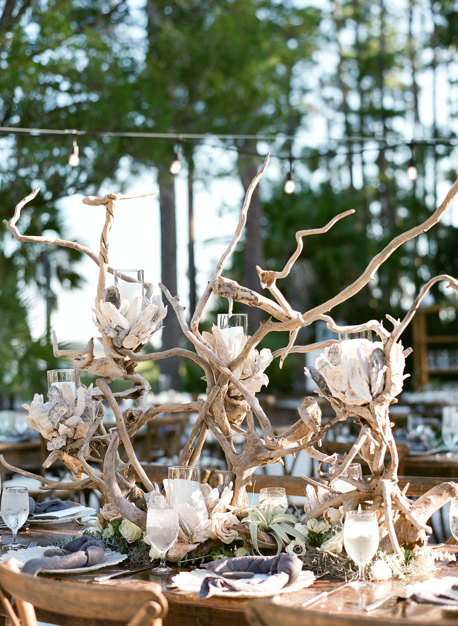 Branch wedding centerpiece | PartySlate