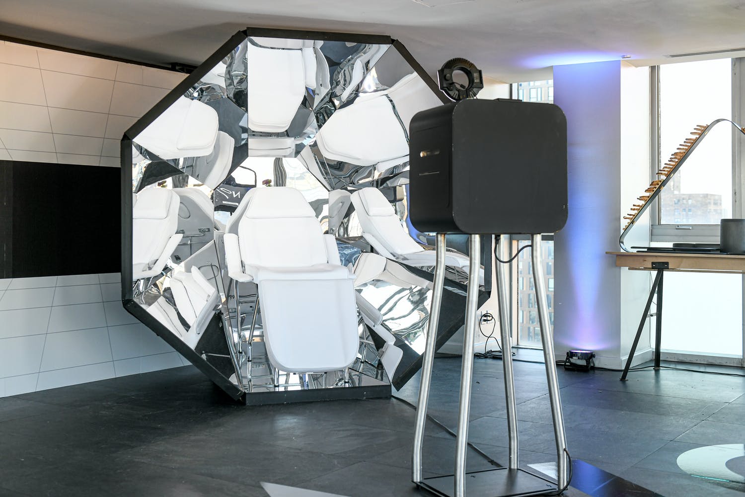 Kaleidoscope photo booth at No 7 product launch | PartySlate