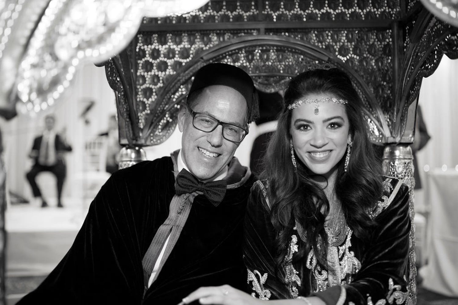 Glamorous Moroccan Wedding with Stunning Gold Accents | PartySlate