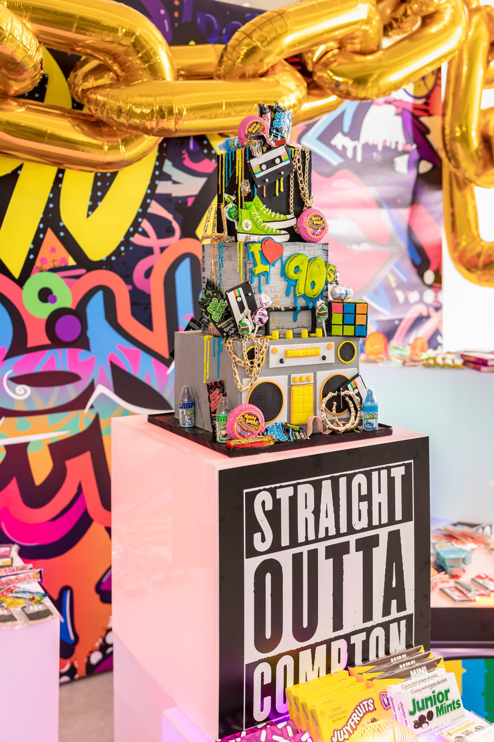 Stylish 90's Themed Welcome Party in Miami, Florida