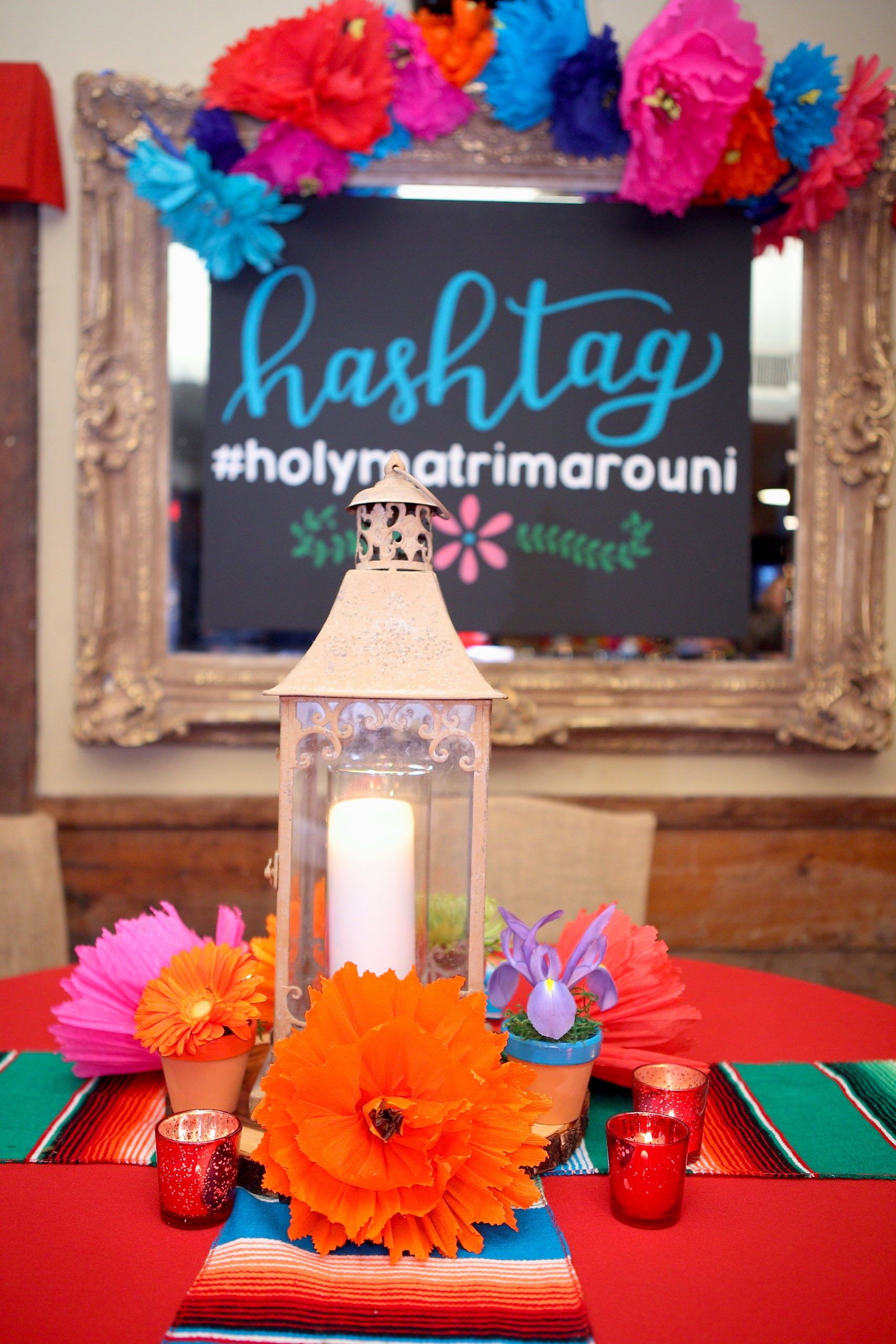 Vibrant Fiesta Themed Rehearsal Dinner at Cadillac Bar in Houston, TX