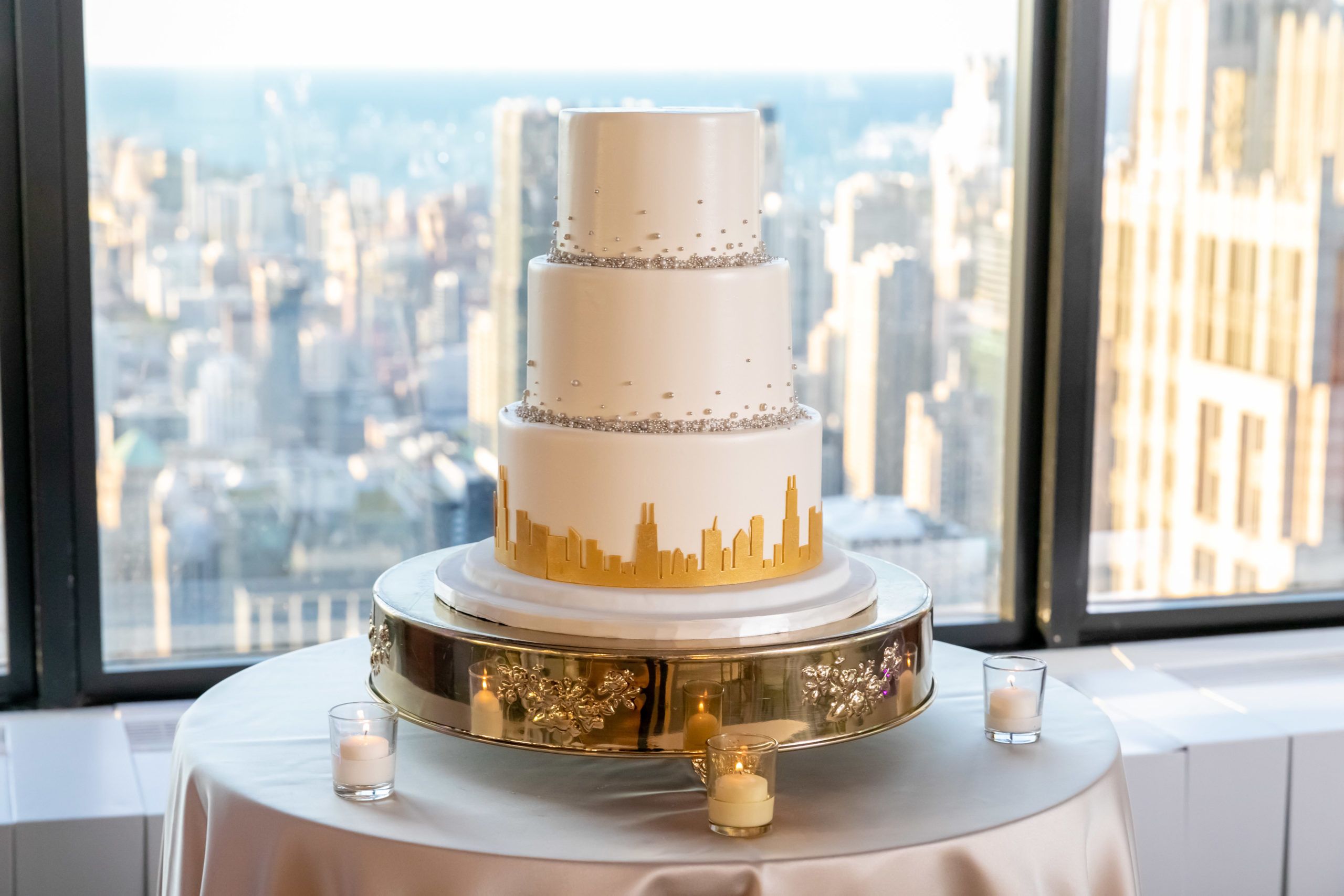Elegant Pink & Gold Wedding at The Metropolitan in Chicago, IL