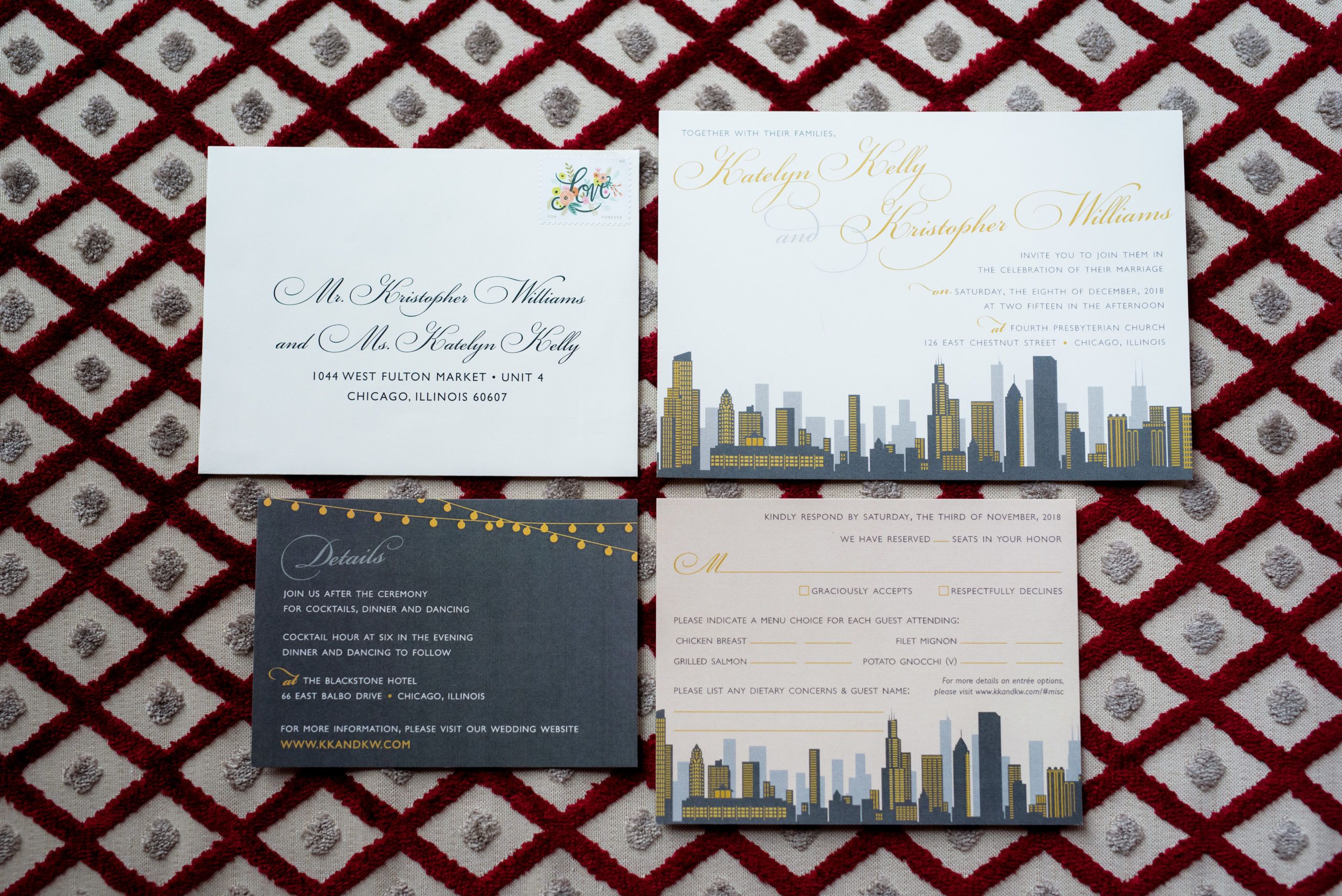 Katelyn & Kris Chicago Winter Wedding