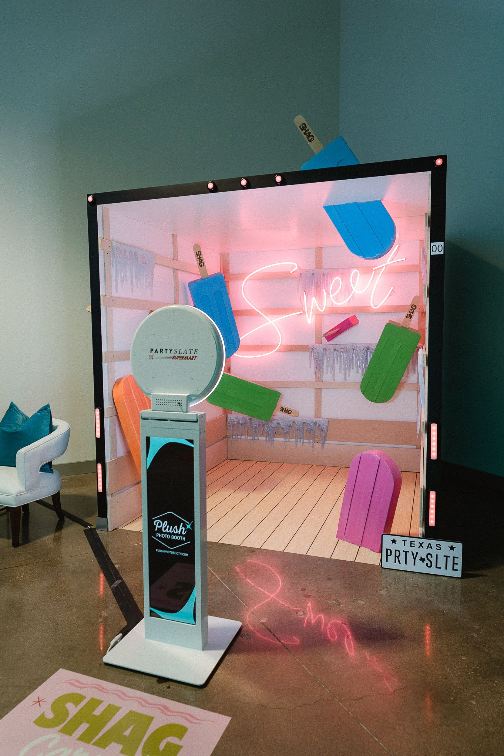 Vibrant PartySlate Supermart at On the Levee in Dallas, Texas