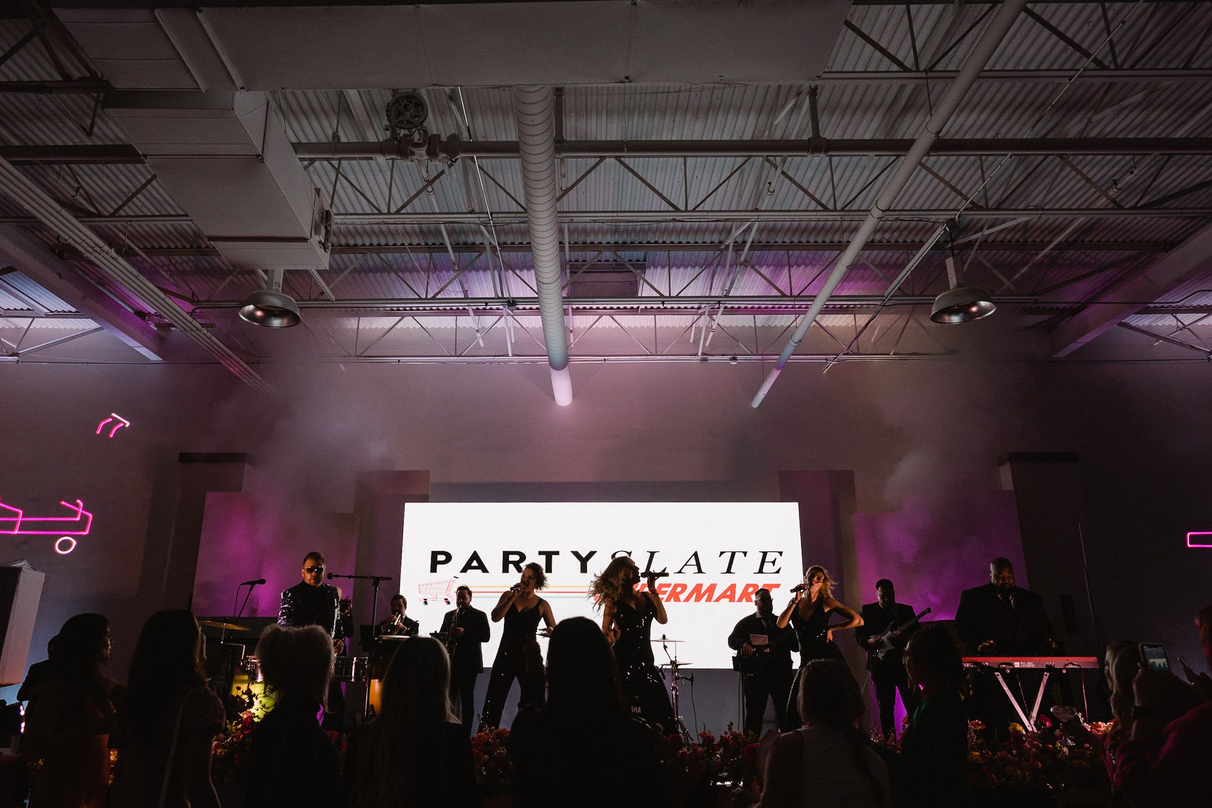 Vibrant PartySlate Supermart at On the Levee in Dallas, Texas