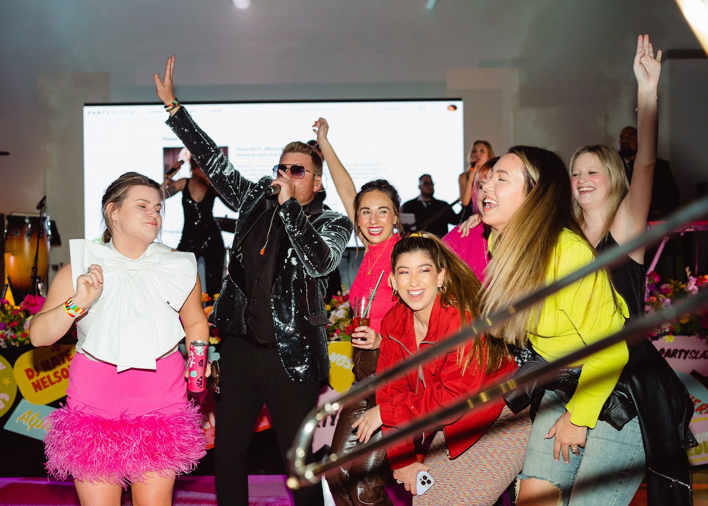 Vibrant PartySlate Supermart at On the Levee in Dallas, Texas