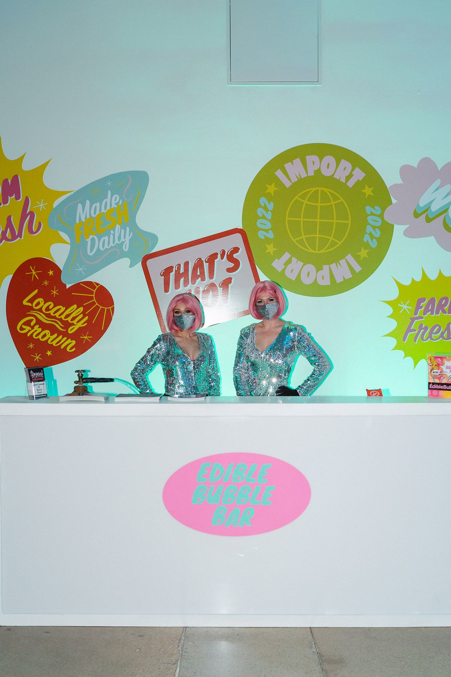 Vibrant PartySlate Supermart at On the Levee in Dallas, Texas