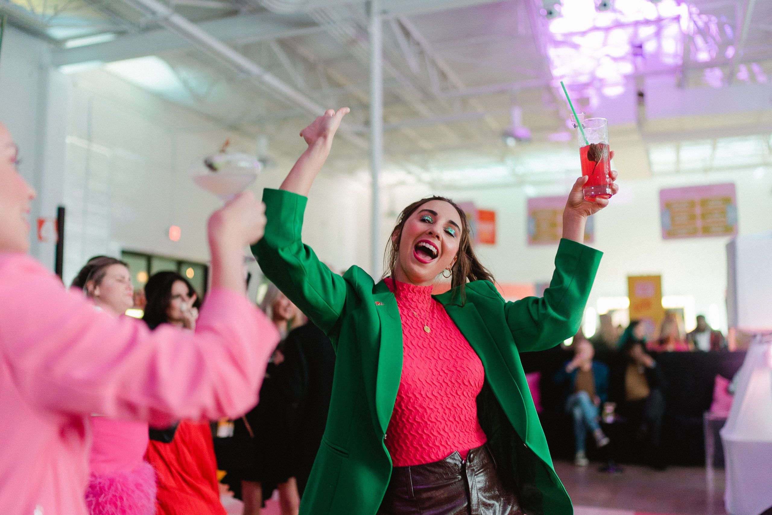 Vibrant PartySlate Supermart at On the Levee in Dallas, Texas