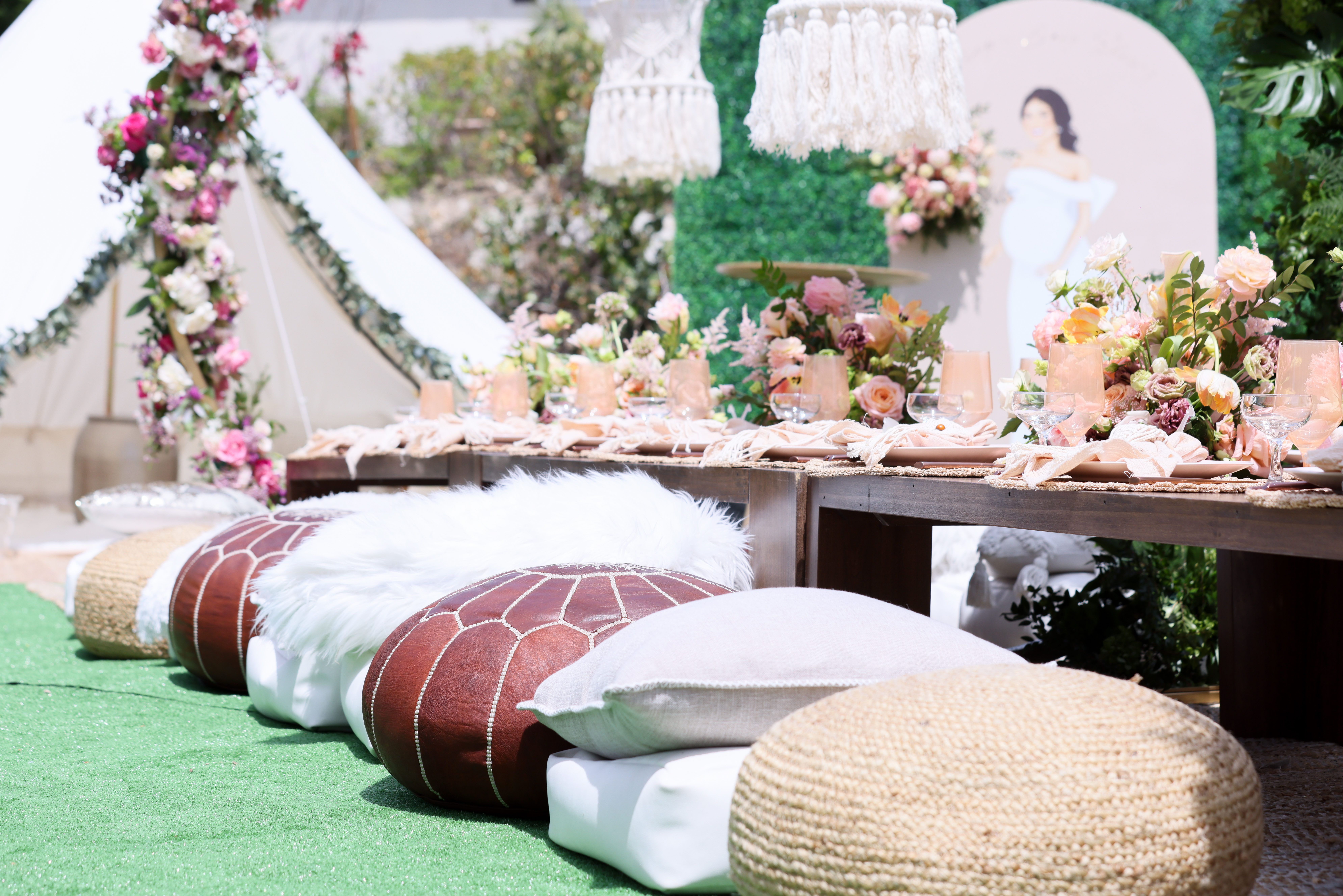 Boho Inspired Baby Shower in Los Angeles, California