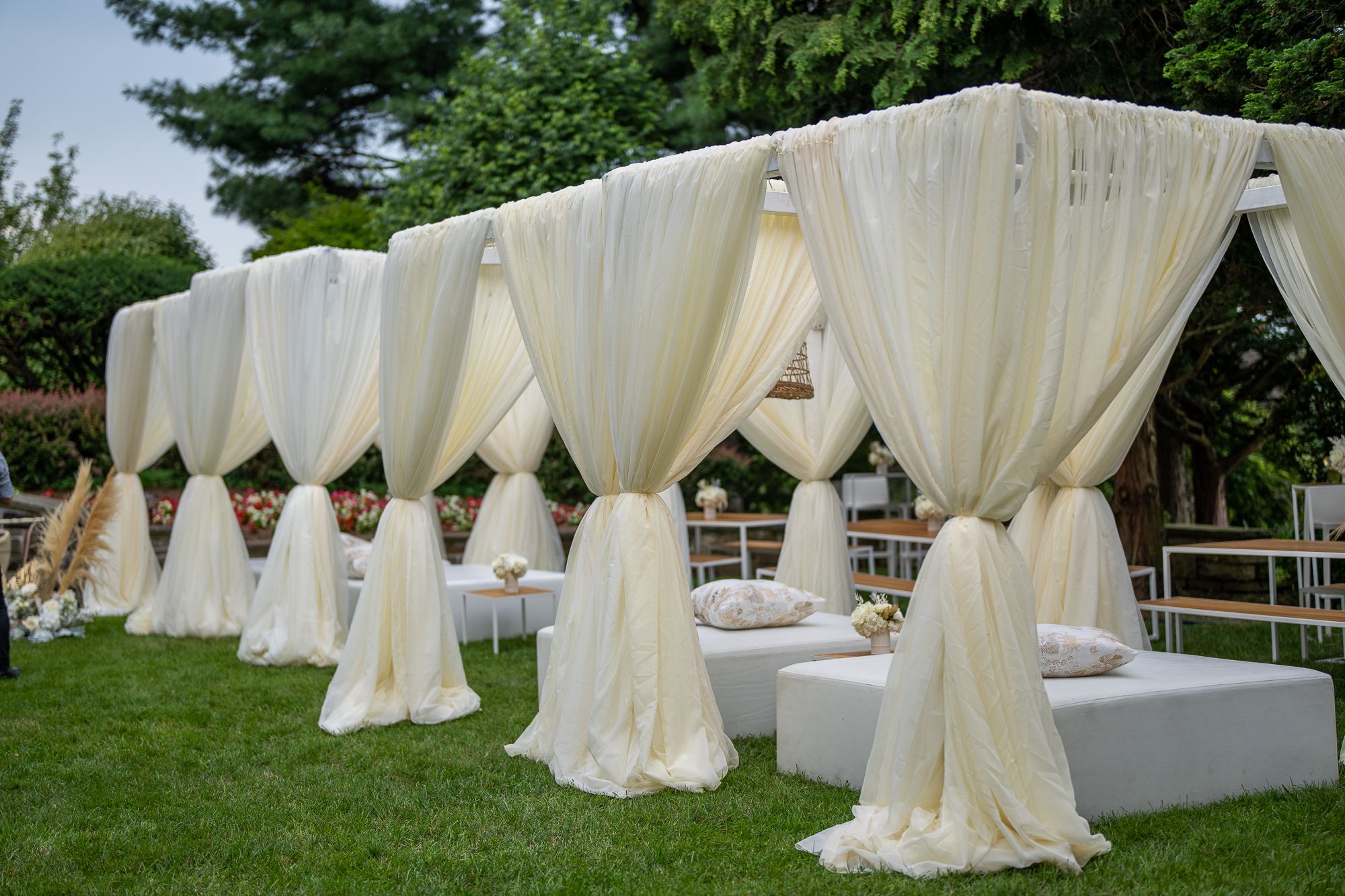Outdoor Boho Baby Shower at Belvedere Estates in Tarrytown, New York