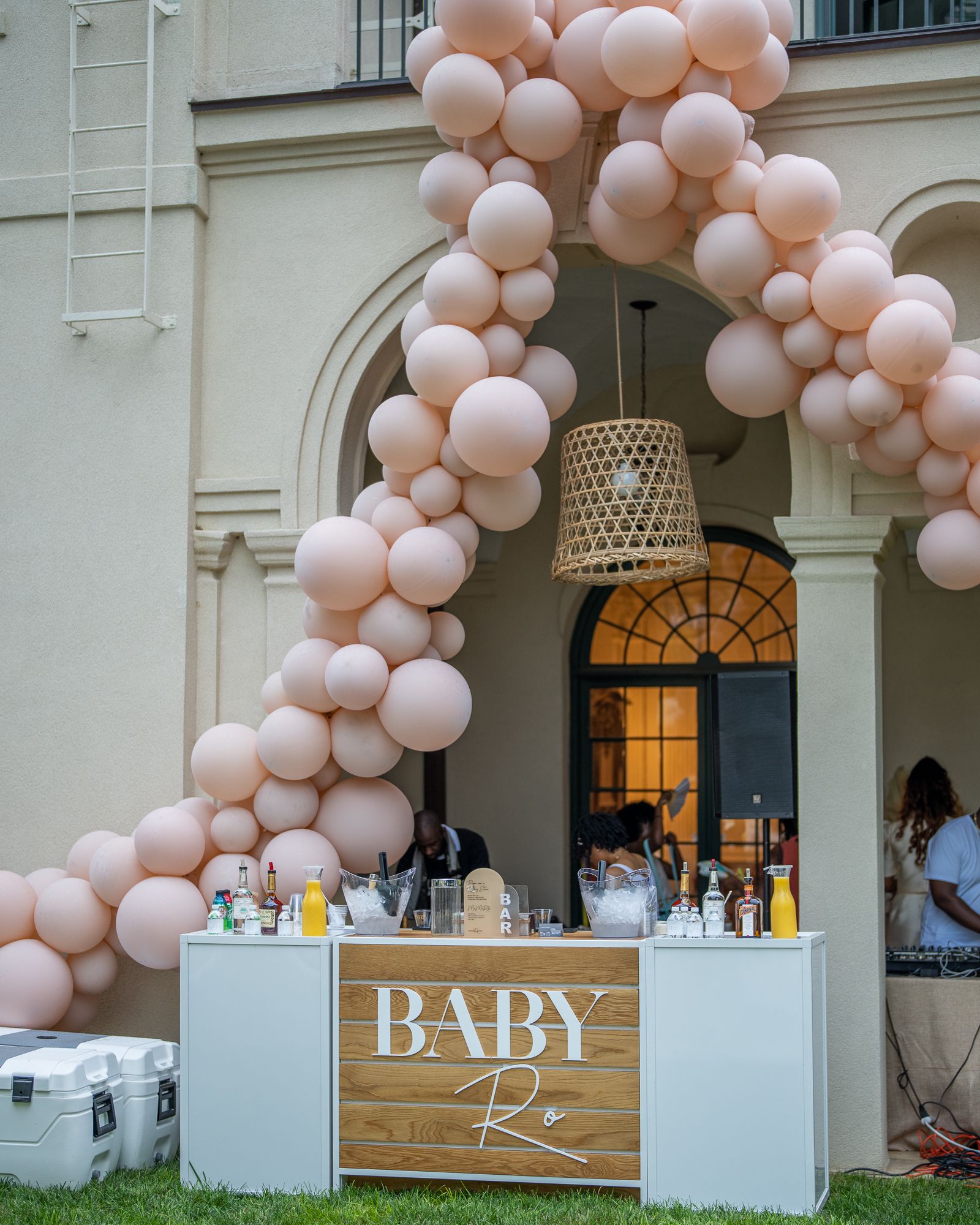 Outdoor Boho Baby Shower at Belvedere Estates in Tarrytown, New York