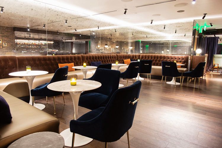 Bourbon and Banter underground speakeasy style restaurant at the historic statler hotel in dallas | PartySlate