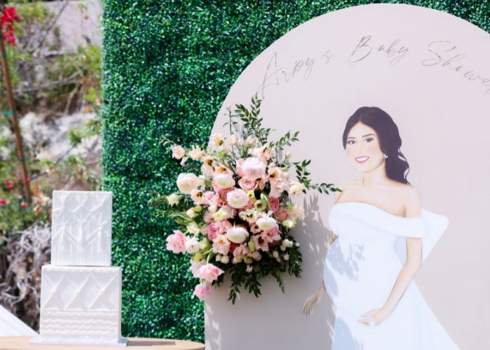 Personalized baby shower signage