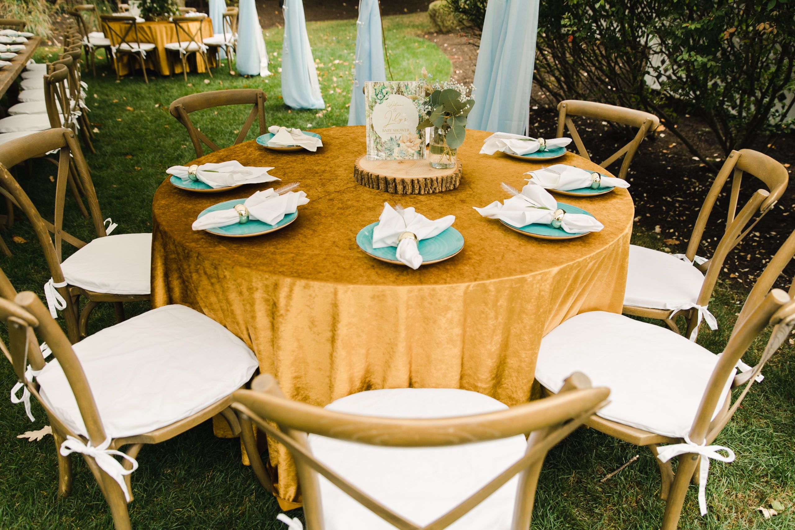 Boho Chic Outdoor Baby Shower in North Caldwell, NJ