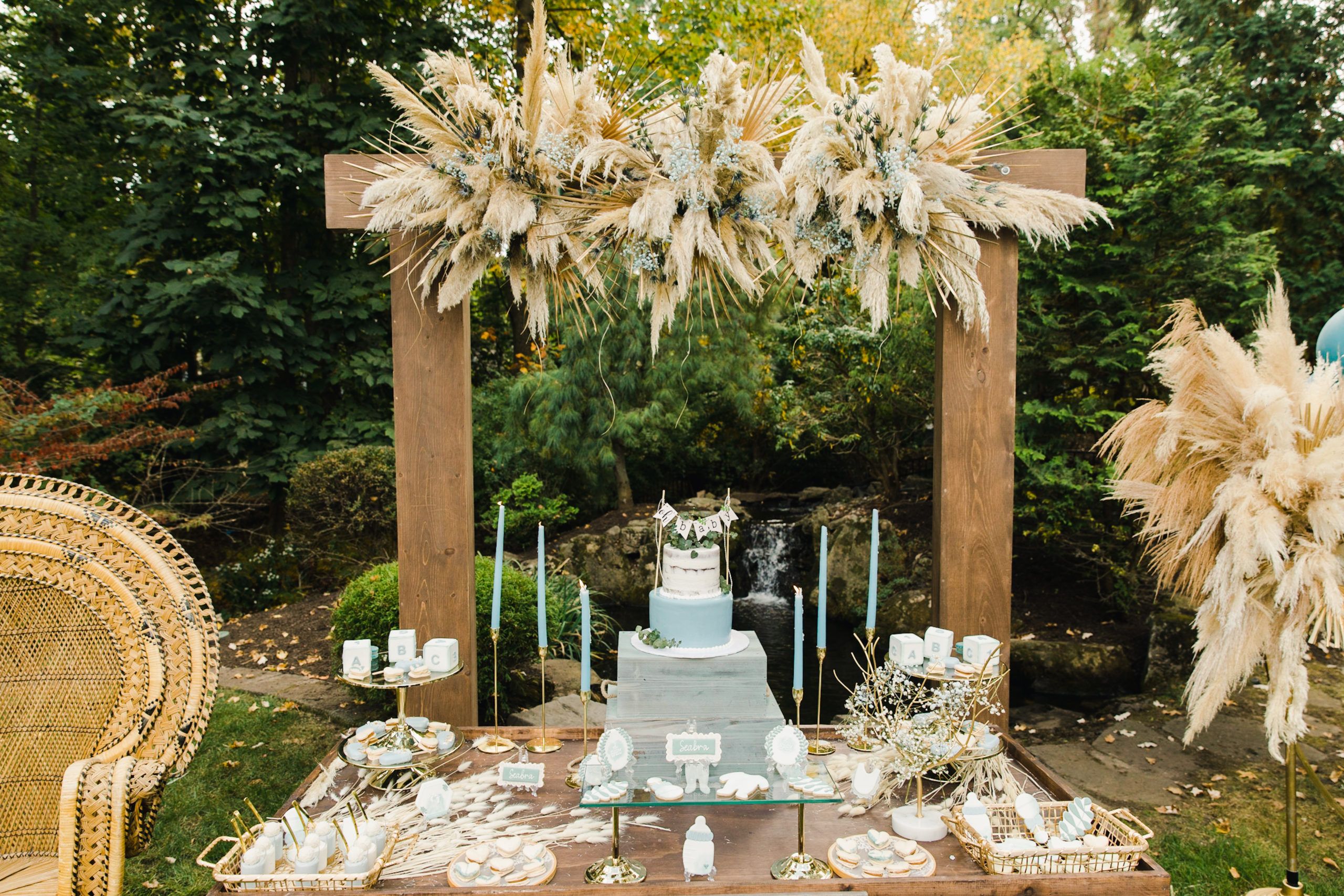 Boho Chic Outdoor Baby Shower in North Caldwell, NJ