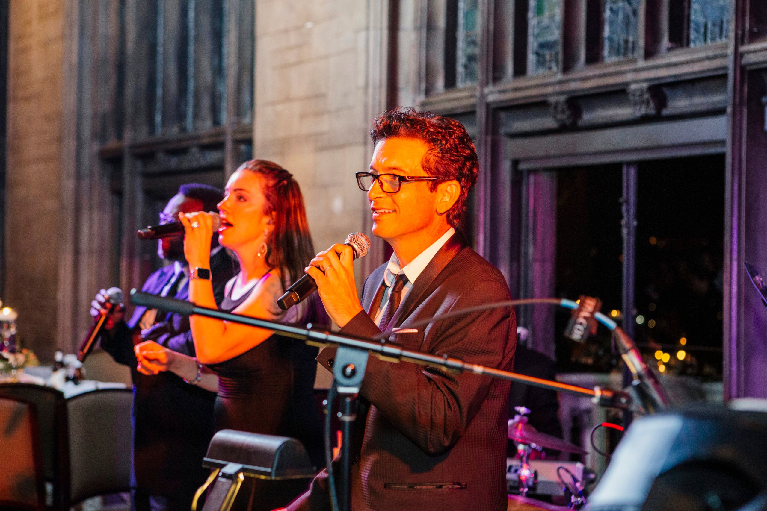 Front of House performs and emcees at wedding | PartySlate