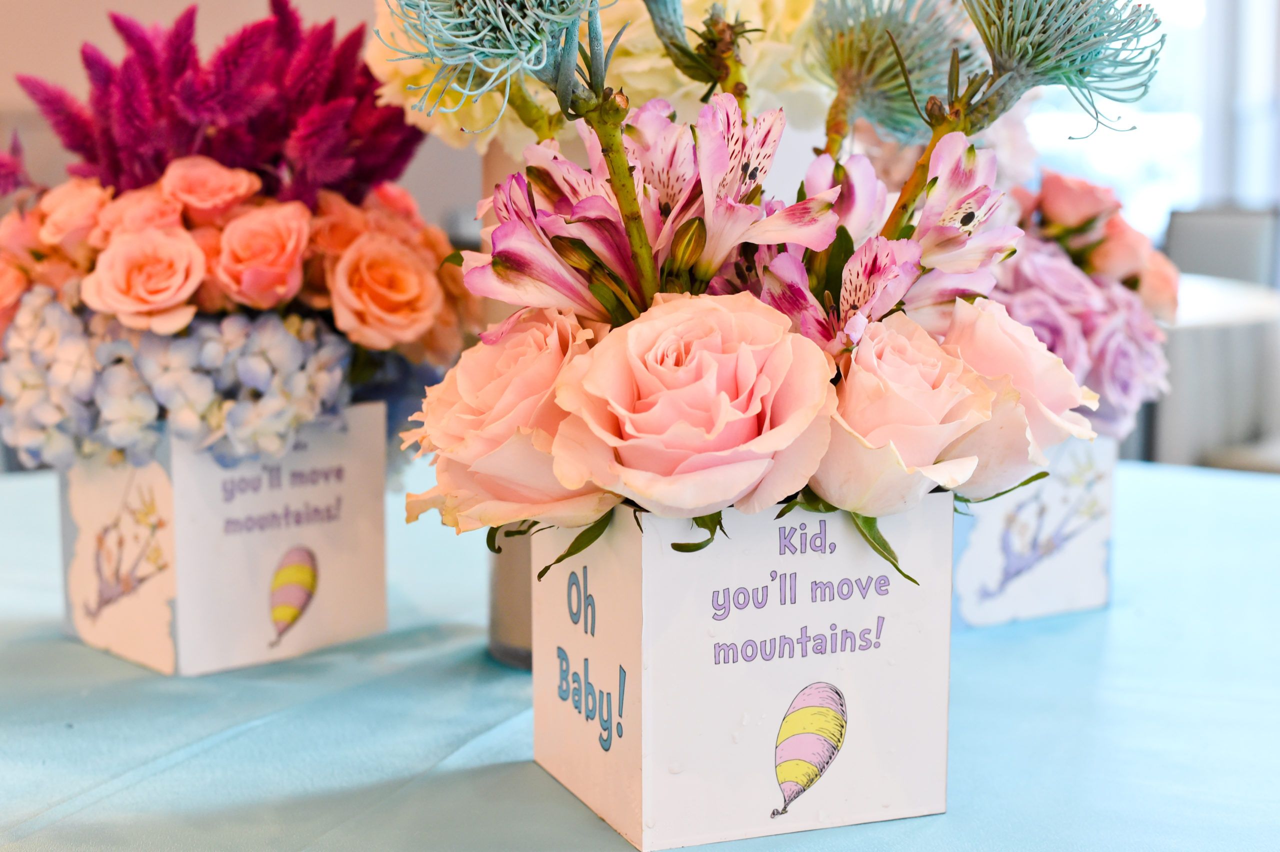 Dr. Seuss themed centerpieces | PartySlate