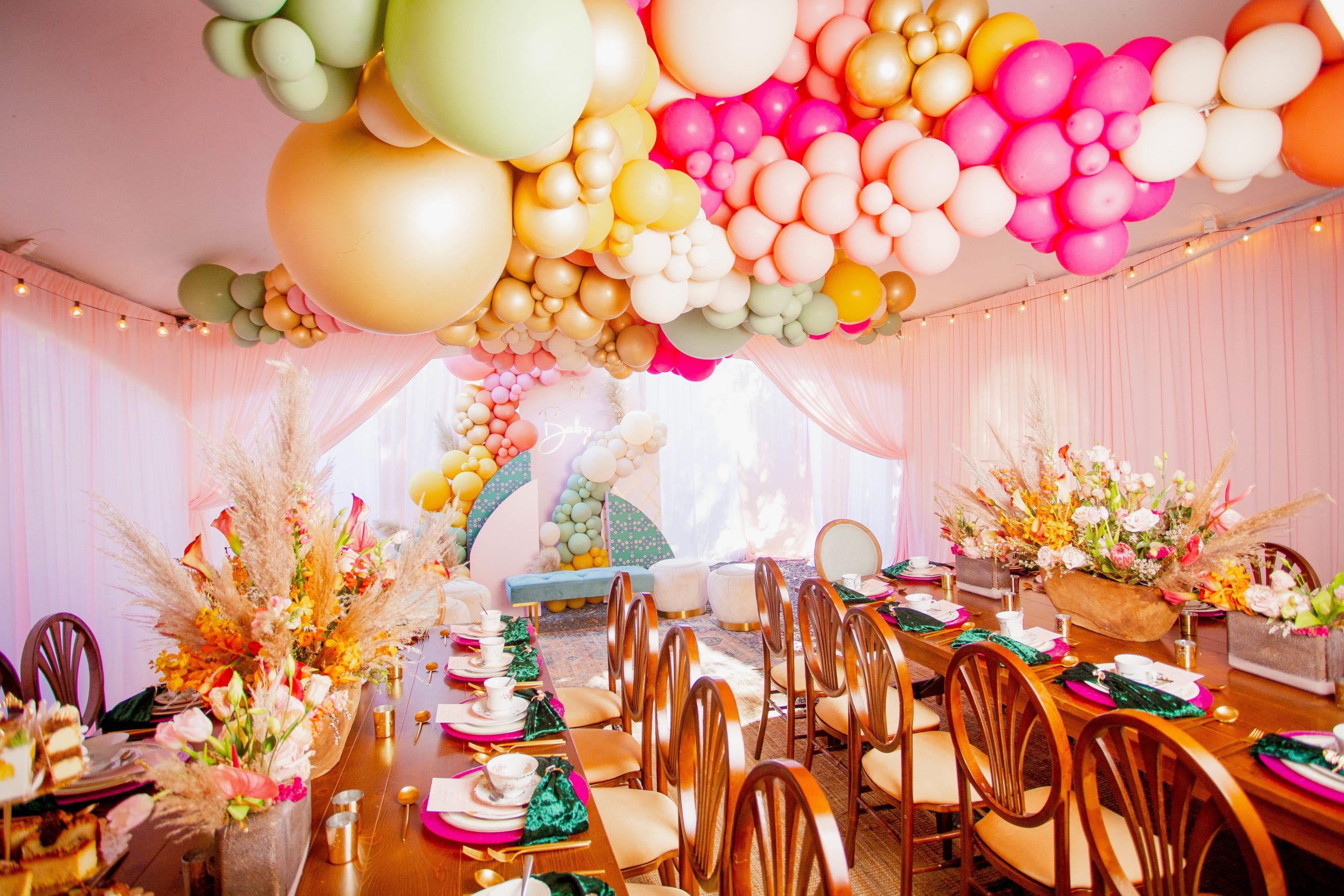 Bright Baby Shower in Atlanta, Georgia