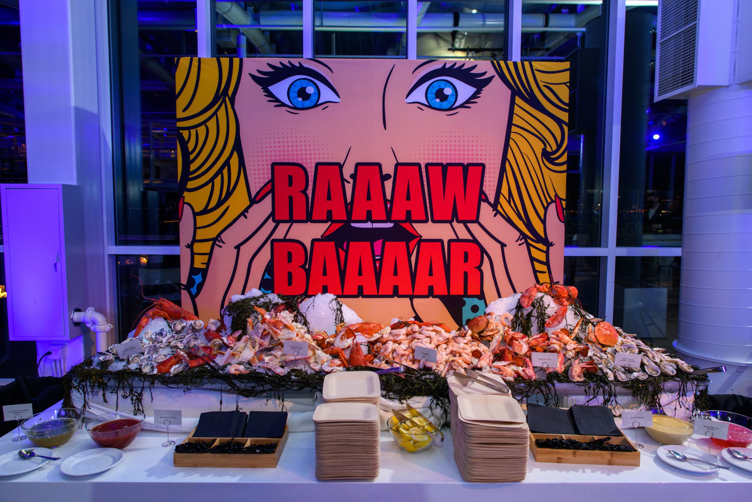 Pop Art 50th Birthday Party at Offshore Navy Pier in Chicago, IL